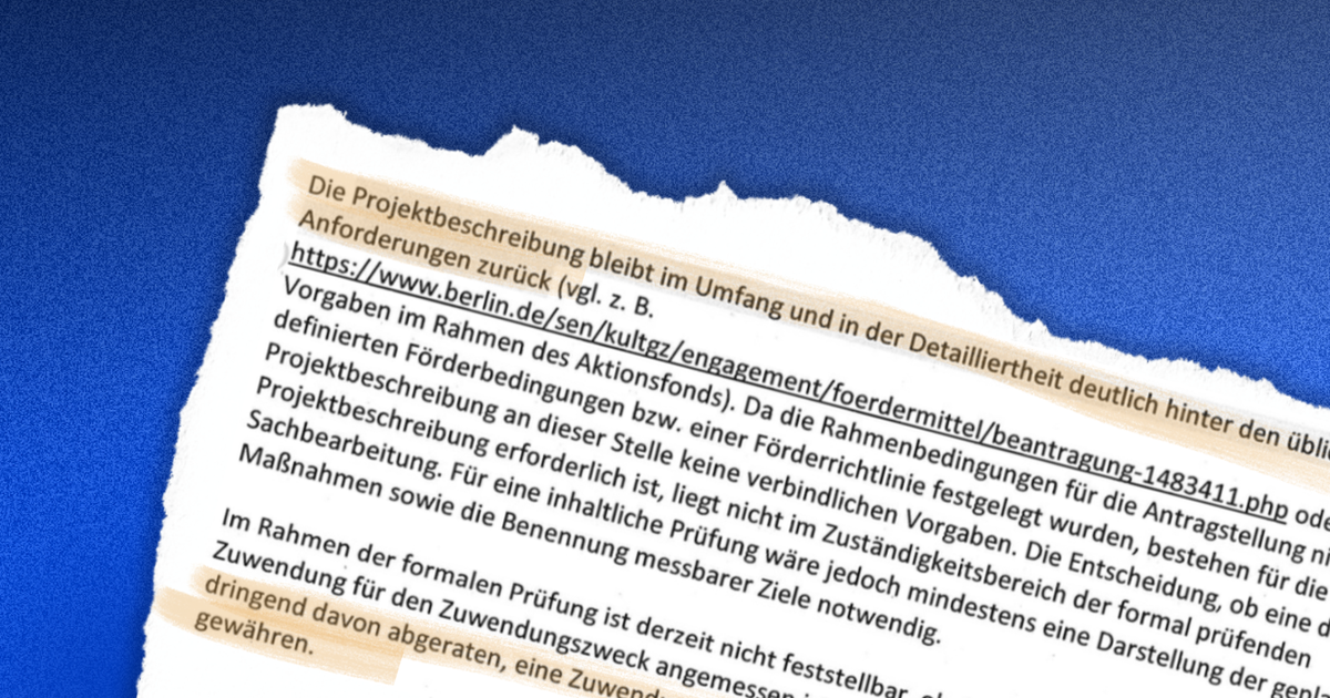 Die Akten zur Berliner Fördergeldaffäre