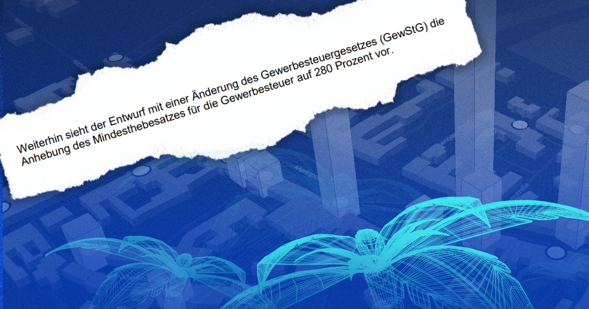 Deutschlands Steueroasen werden etwas ausgelaugt