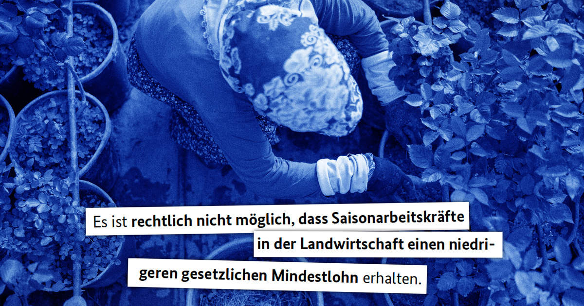 Der CDU ist die Illegalität egal