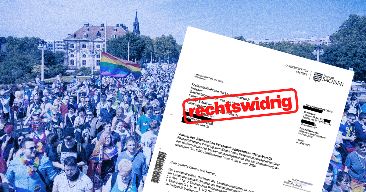 Sächsische Landesregierung verliert gegen CSD Dresden