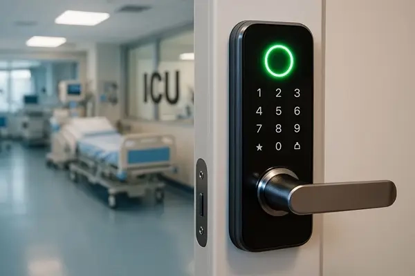 Digitale Zutrittskontrolle entlastet den Klinikbetrieb
