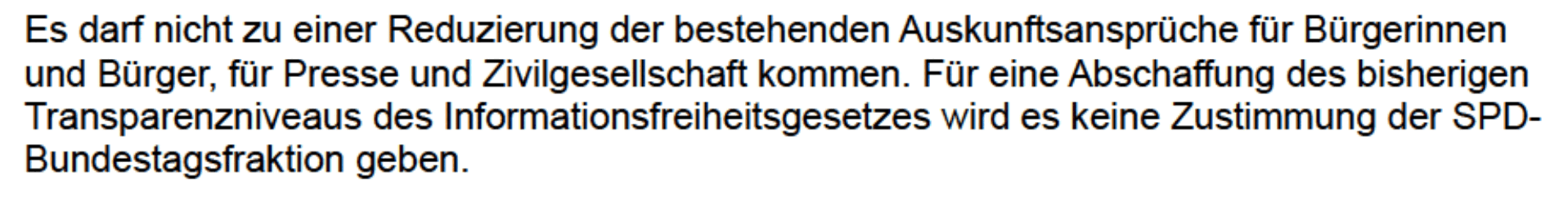 IFG-Abschaffung: SPD-Fraktion stellt sich gegen Vizekanzler